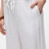 vmLinn HW Pants Wvn Noos Snow White - Bilde 4