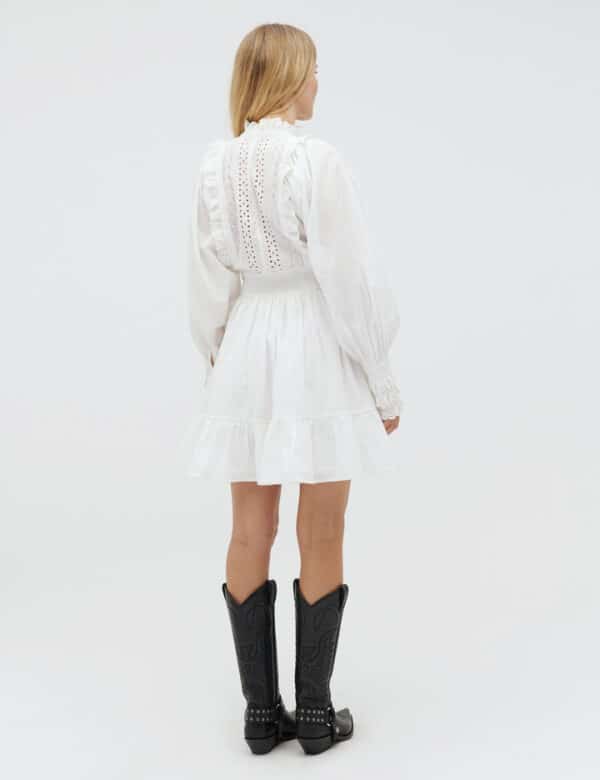 Merllita-Parkin-M Dress White - Bilde 2