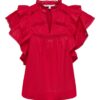 onlSunny Life Capsl Frill Top Noos High Risk Red - Bilde 3