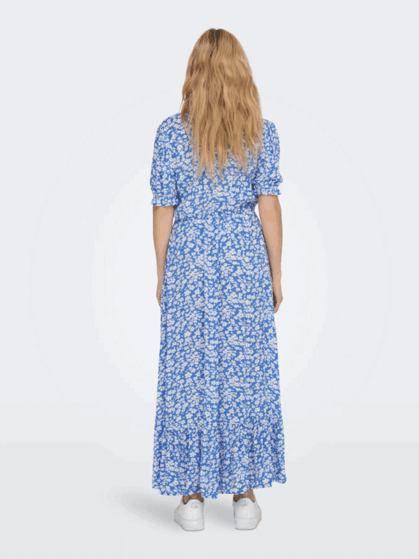 onlChianti SS Long Dress Wvn Noos Marina - Bilde 2