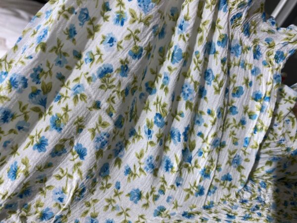viGreis S/S Ankle Dress Cendre Blue - Bilde 2
