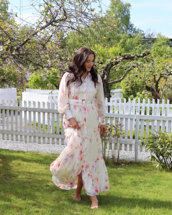 awIris LS Maxi Shirt Dress - Bilde 2