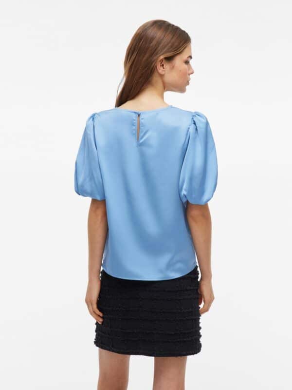 viEllette 2/4 Puff Top Noos Blissful Blue - Bilde 3