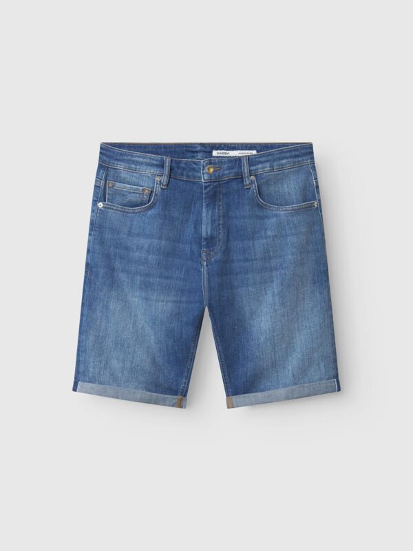 Markus Selvedge Shorts Limited Medium Blue Denim - Bilde 4
