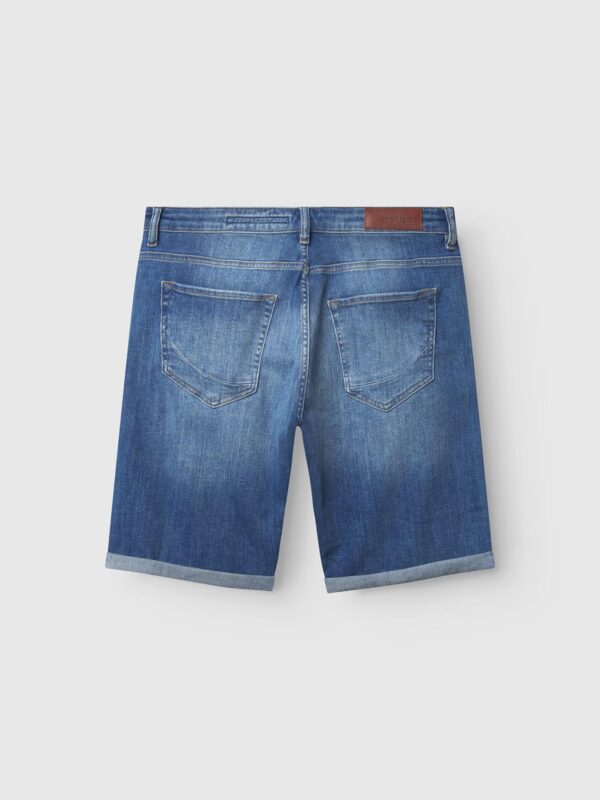 Markus Selvedge Shorts Limited Medium Blue Denim - Bilde 2