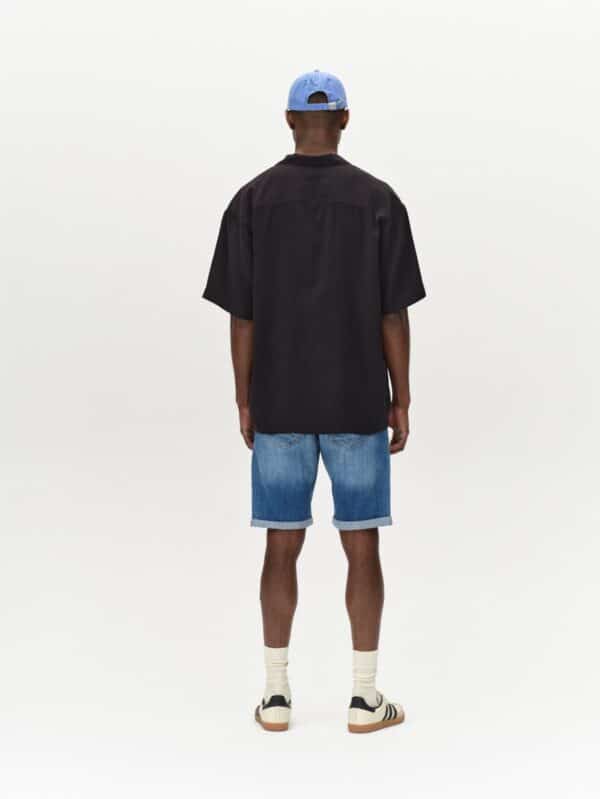 Markus Selvedge Shorts Limited Medium Blue Denim - Bilde 3