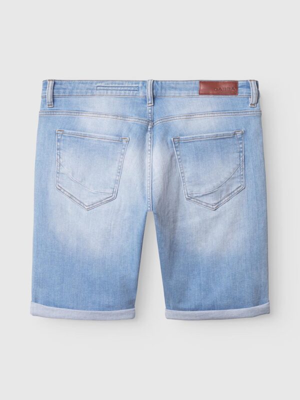Markus Selvedge Shorts Limited Light Blue Denim - Bilde 3
