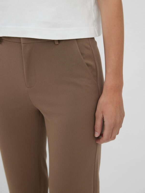 vmZamira MR Slim Straight Pant Noos Fossil - Bilde 6