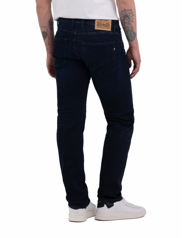 Grover Straight Jeans Dark Indigo - Bilde 2