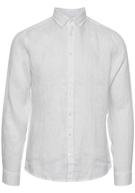 cfAnton BD LS Linen Shirt Bright White