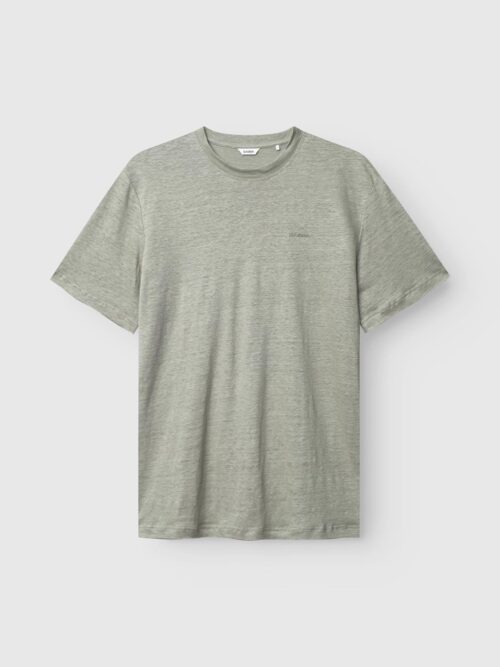 Duke Linen Logo SS Light Green