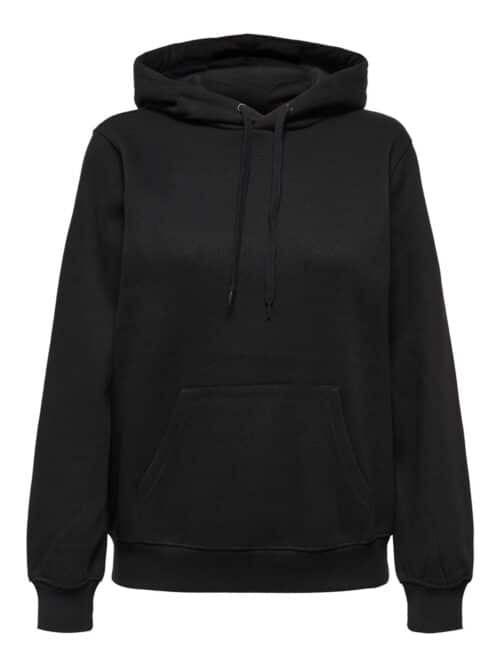 onlDaze L/S Hood Swt Noos Black