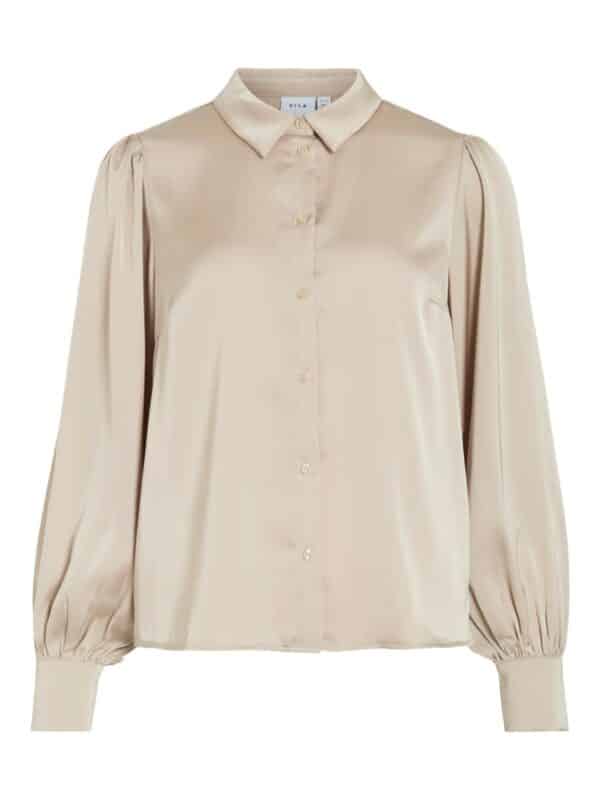viEnna Ravenna L/S Balloon Shirt Noos Cement
