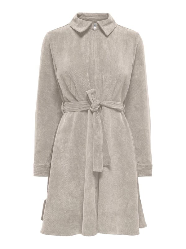 jdyUlla Ohio L/S Dress Wvn Dia Pumice Stone