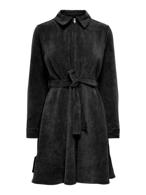 jdyUlla Ohio L/S Dress Wvn Dia Black