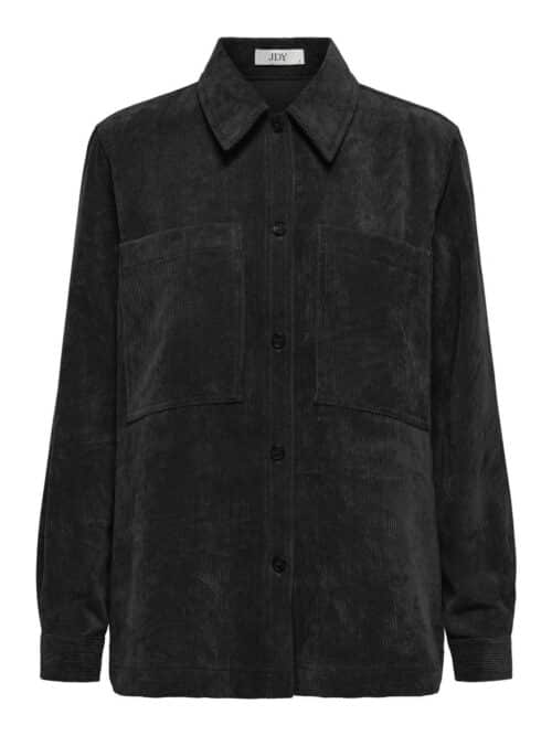 jdyUlla Ohio L/S Loose Shirt Wvn Dia Black