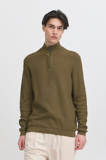 cfNoar Structured Halfzip Knit Sea Turtle