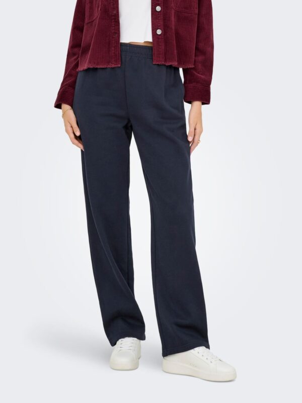 onlDaze Straight Pants Swt Noos Navy Blazer - Bilde 2