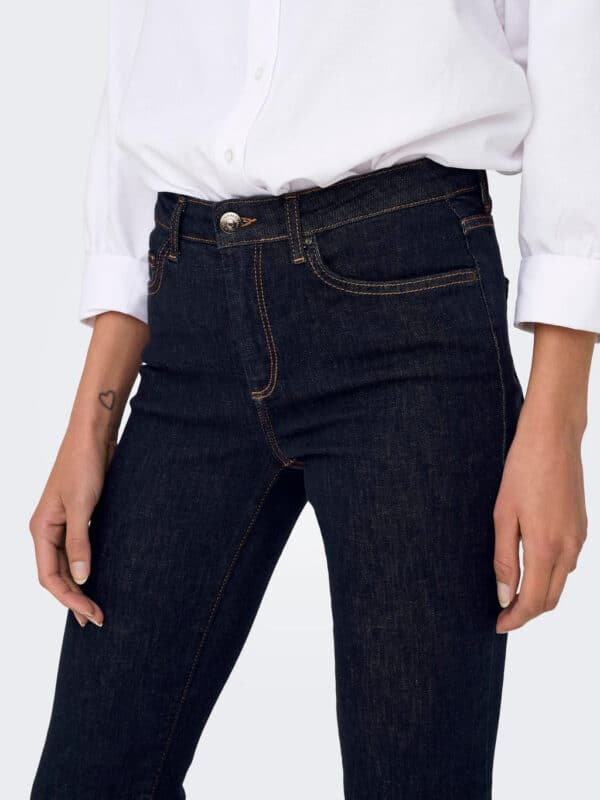 onlBlush Mid Flared Stayblue Dnm REA023 Noos - Bilde 4