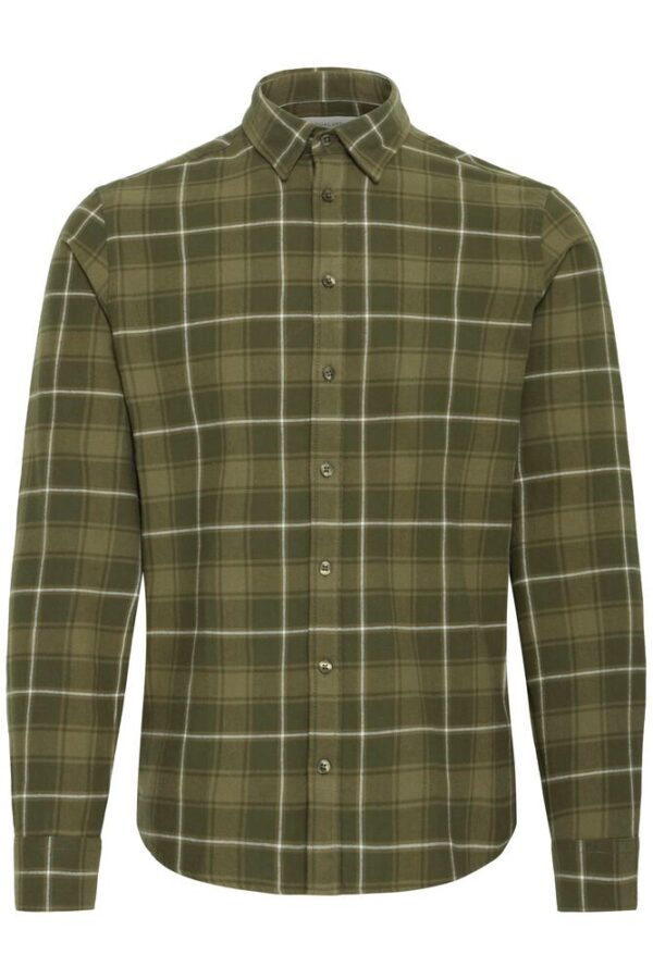 cfMace LS BU Checked Shirt Brushed Sea Turtle - Bilde 2