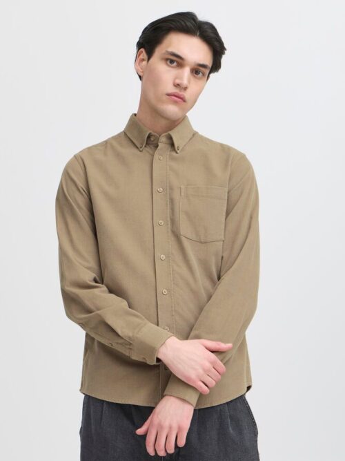 cfAnton LS BD Baby Cord Shirt Roasted Cashew