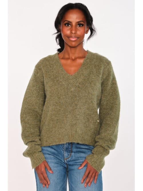 Pernille Sweater Winter Moss
