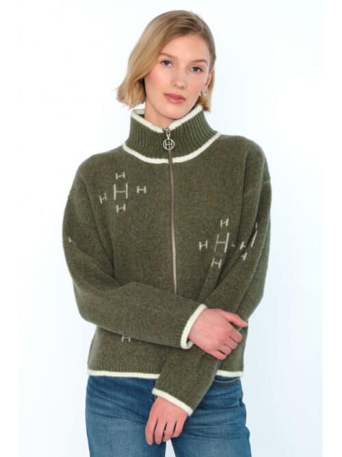 IBEN Zip Jacket Winter Moss