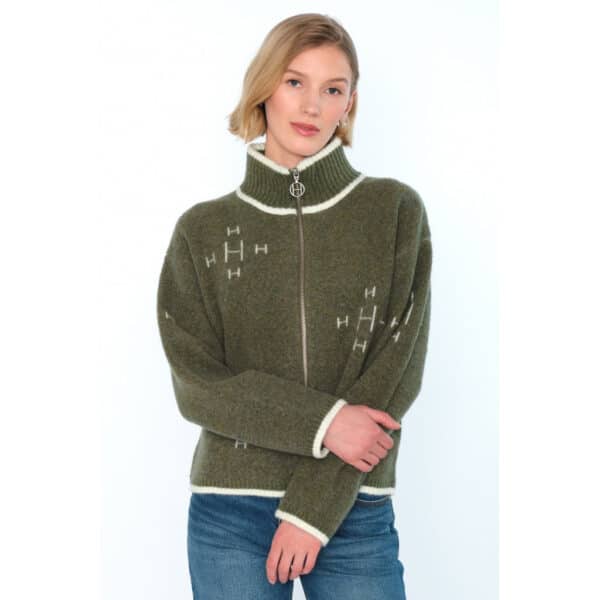 IBEN Zip Jacket Winter Moss