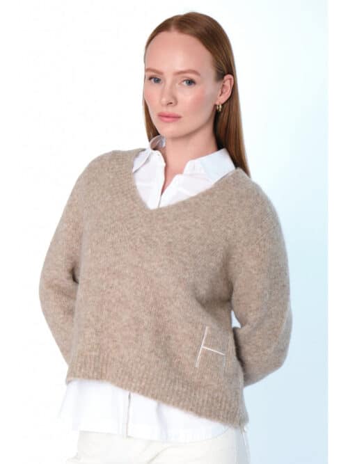 Pernille Sweater Savannah Tan