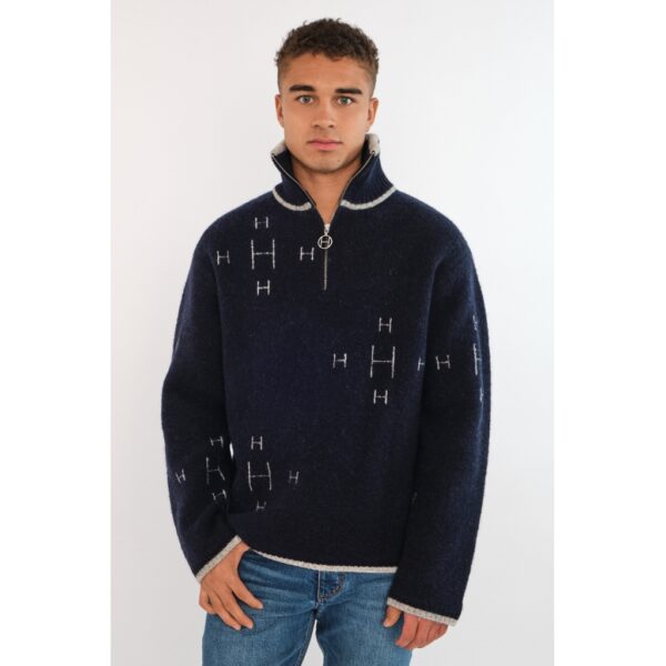 IBEN Half Zip Navy