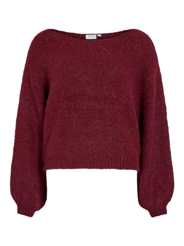 viMarley L/S Knit Pullover Fig