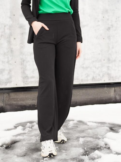 jdyLouisville Catia Wide Pant Jrs Noos Black