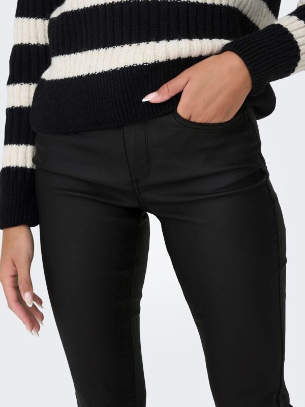 onlBlush Mid Flared Coated Pnt Noos - Bilde 3