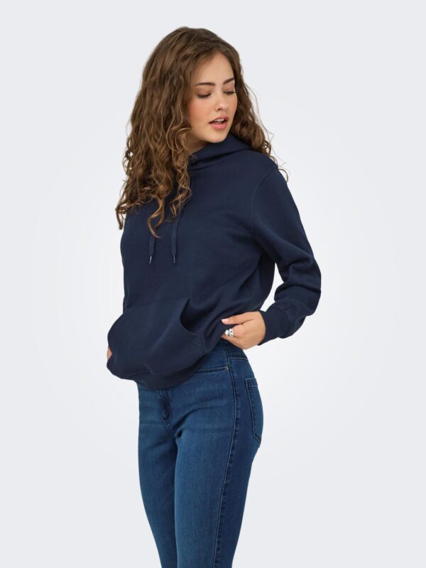onlDaze L/S Hood Swt Noos Navy Blazer - Bilde 2