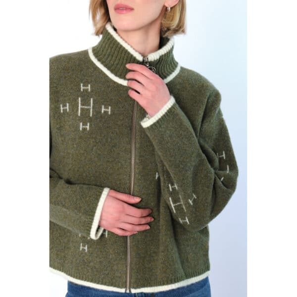 IBEN Zip Jacket Winter Moss - Bilde 4