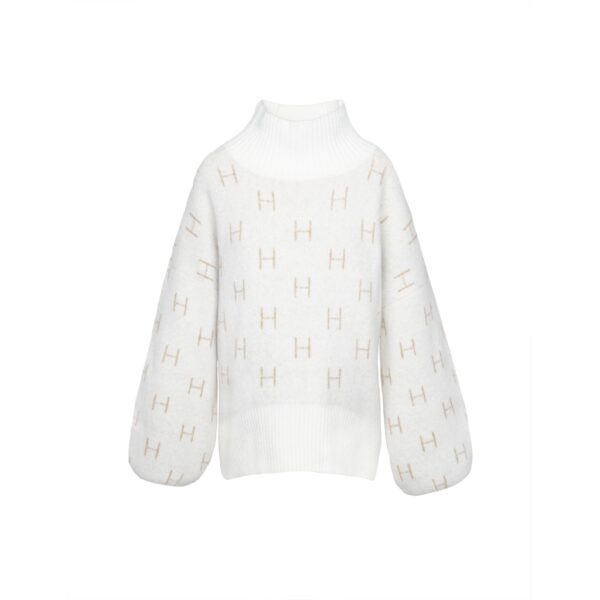 Fam Sweater Short White - Bilde 3