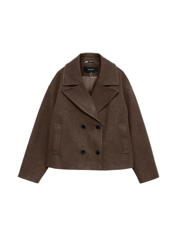 vmVinCeline Short Jacket Noos Chocolate Brown - Bilde 2
