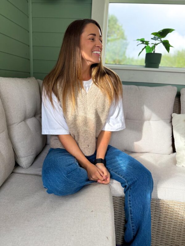 Pernille Vest Savannah Tan - Bilde 4