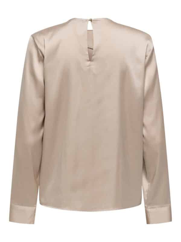onlCamille LS Satin Detail Top WVN String - Bilde 2