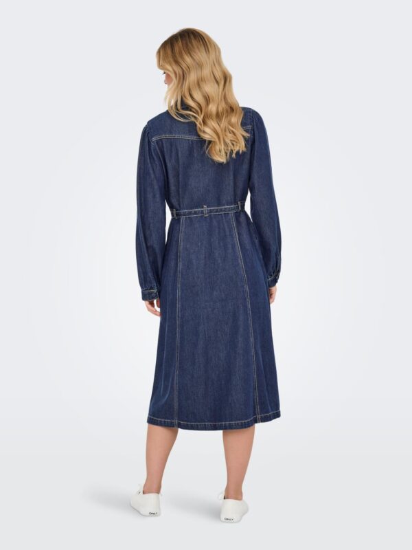onlJulie LS DNM Dress QYT - Bilde 3