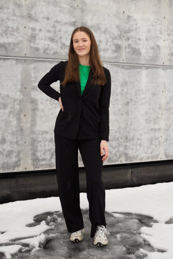 jdyLouisville Catia Wide Pant Jrs Noos Black - Bilde 4